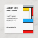 Recherche de mondrian mondrian cartes visite Abstrait