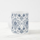 Recherche de motif damassé tasses Vintage
