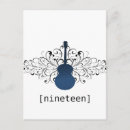 Recherche de rock and roll cartes postales Guitare