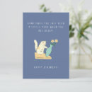 Recherche de pousses vœux cartes Bleu