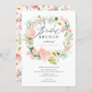 Recherche de pink bridal brunch invitations Floral
