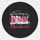 Recherche de pink christmas autocollants Arbre de noël