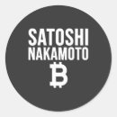Recherche de crypto autocollants Satoshi