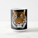Recherche de visage tigre tasses Animaux