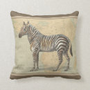 Recherche de animal africain décoration coussins Zèbre