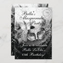 Recherche de masques vénitiens invitations Vénitienne