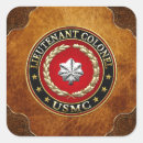 Recherche de lieutenant autocollants Sendoff ltcol usmc