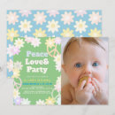 Recherche de amour et paix invitations Floral