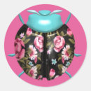 Recherche de motif de coccinelle autocollants Floral