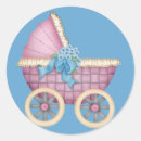 Recherche de poussette bébé autocollants Attente