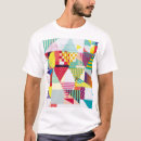 Recherche de géométrique abstrait tshirts Illustration