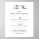 Recherche de menu mariage posters Simple