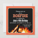Recherche de de joie cartes invitations Feu de camp