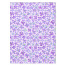 Recherche de motif fleur aquarelle nappes Violet