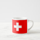 Recherche de croix blanche tasses Drapeau suisse