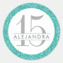 Recherche de turquoise en autocollants Anniversaire