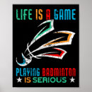 Recherche de le badminton posters Conception de badminton