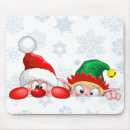 Recherche de elfes tapis souris Santa claus
