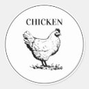 Recherche de poulets autocollants Rustique