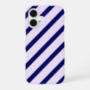 Recherche de rayures bleues et blanches iphone coques Bleu marine