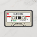 Recherche de cassette audio cartes visite Vintage