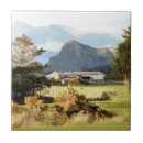 Recherche de paysage de montagne carreaux Arbres