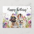 Recherche de french anniversaire cartes Fleur