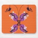 Recherche de papillon abstrait tapis souris Coloré