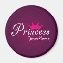 Recherche de petite princesse magnets Tiare