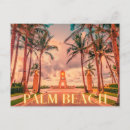 Recherche de palm beach floride cartes postales Photographie