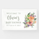 Recherche de baby shower orange posters Minimaliste