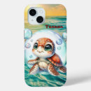 Recherche de tortue mignonne iphone coques Plage
