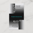 Recherche de educatrice cartes visite Noir et blanc