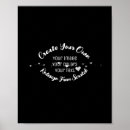 Recherche de coeur noir et blanc posters Créer votre propre