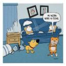 Recherche de drole chat posters Humoristique