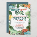Recherche de dinosaure invitations Fête comme un dinosaure