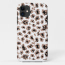 Recherche de copie de guépard iphone coques Noir