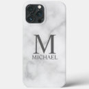 Recherche de marbre gris iphone coques Monogramme