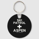 Recherche de patrouille porteclés Snowboard