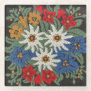 Recherche de edelweiss dessous de verres Fleur