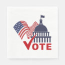 Recherche de drapeau américain serviettes Vote