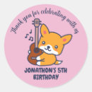 Recherche de chien de bande dessinée autocollants Chiot