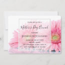 Recherche de gerbera rose invitations Élégant