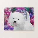 Recherche de chien westie puzzles Dog