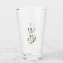 Recherche de vintage floral verres bouteilles Monogramme