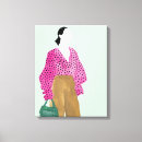 Recherche de chiffre impressions sur toile Femme