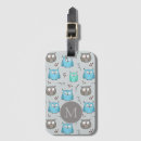 Recherche de hibou bagages étiquettes Mignon