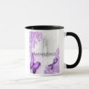 Recherche de la conscience tasses Pourpre