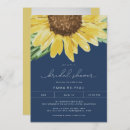 Recherche de douche nuptiale de tournesol bleu invitations Pour elle