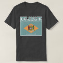Recherche de delaware état tshirts Drapeau